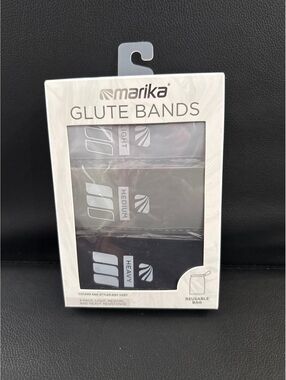 Marika Glute Bands - Light, Medium, Heavy Resistance Set